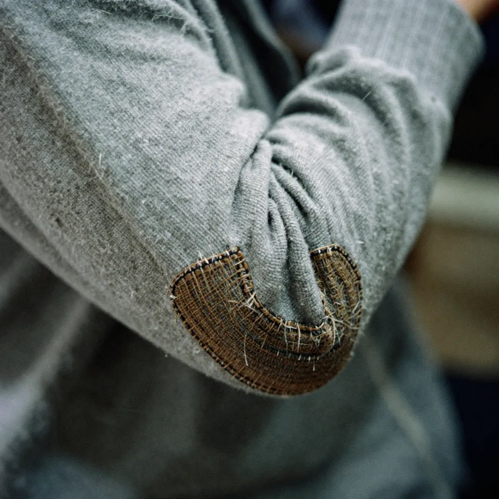 Visible mending technique demonstration